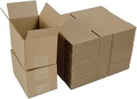 Scatole di Spedizione in Cartone Ondulato per Imballaggio, Trasloco e Stoccaggio, Scatole in Cartone per Imballaggio, Spedizione, Trasloco, Regali e Conservazione