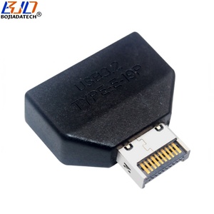 공장 직판 USB 3.2 19핀 20핀 암 소켓 - 메인보드 타입-E 헤더 어댑터 카드 5Gbps 10Gbps 재고 있음 - Product Image 2