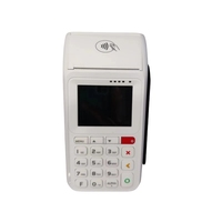 2.4 pouces Android 10 Portable Smart POS Terminal de paiement Clavier physique NFC Connectivité USB 2.4 pouces Affichage SIM Support