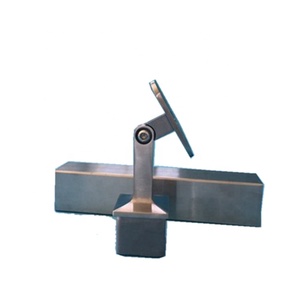 <span class=keywords><strong>Support</strong></span> de main courante réglable en acier inoxydable 316 satiné monté sur le dessus <span class=keywords><strong>pour</strong></span> montage de <span class=keywords><strong>poteau</strong></span> de clôture de garde-corps d'escalier - Product Image 5
