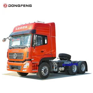 Dongfeng KL LHD Tractor Truck With Dongfeng 420 HP G.C.W 80 Ton Design Container Tractor Truck