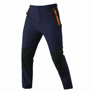 Pantalones de Senderismo SFB123 para Hombre, Color Gris Claro, de Secado Rápido, Elásticos, con Refuerzo en las Rodillas, Bolsillos con Cremallera, para Trekking al Aire Libre - Product Image 6