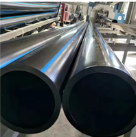 Tubería de Suministro de Agua de Plástico HDPE sin Fugas, Directo de Fábrica, para Proyectos de Seguridad de Agua Potable en Zonas Rurales