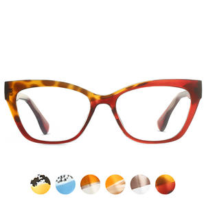 Gafas Anti Luz Azul 87248, Montura Cuadrada TR90, Montura Completa Unisex, con Lentes AC y Diseño de Patrón - Product Image 2