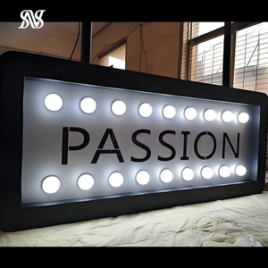 Enseigne 3d étanche lumineuse Led noire Marquee Letter Marquee Letters Greek Letters - Product Image 6