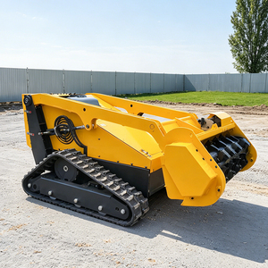 Trituratore <span class=keywords><strong>di</strong></span> Vegetazione Multifunzionale a Cingoli Elettrico per Lavori Forestali e Agricoli, Telecomandato con Motore da 7500W - Product Image 5