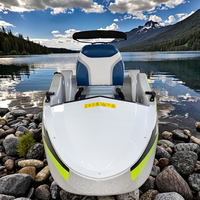 Mini bateau à réaction électrique Deluxe Edition Matériau EPP à siège unique pour le divertissement aquatique pour le surf