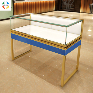 Personalizzato squisito gioiello in vetro armadietto Interior Design di lusso High-End espositore di gioielli in vetro per negozio di gioielli - Product Image 6