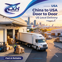 Service d'expédition aérienne DDP de la Chine vers les États-Unis pour la logistique FBA e-commerce