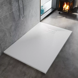 Taille personnalisée solide pierre <span class=keywords><strong>résine</strong></span> SMC Base <span class=keywords><strong>de</strong></span> surface vente <span class=keywords><strong>en</strong></span> gros hôtel <span class=keywords><strong>douche</strong></span> à l'italienne - Product Image 5