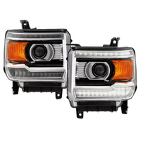 Phare avant LED/Halogène pour GMC Sierra 1500 2500H 3500H 2014 2015 2018 2019 GM2502394/GM2503394/ 23130715/23130716