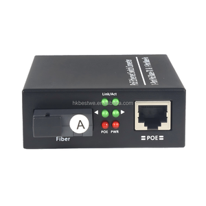 Factory Supply All Gigabit <b>Ethernet</b> Converter 1RJ45 1SC PoE Switch for FTTH RJ45 Connector Type Compatible with SDK TCP Networks - Product Image 4