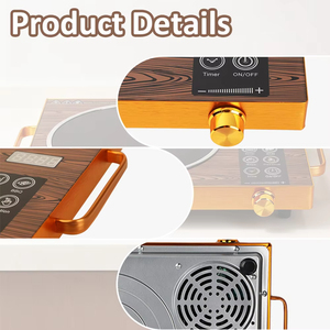 Best Quality Durable Single Burner Ceramic <b>Induction</b> Cooker 3500W Stainless Steel Panel Energy Efficient - Product Image 2