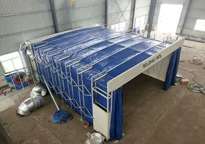 <span class=keywords><strong>Cabine</strong></span> <span class=keywords><strong>de</strong></span> <span class=keywords><strong>peinture</strong></span> télescopique pour préparation et suivi <span class=keywords><strong>de</strong></span> la <span class=keywords><strong>peinture</strong></span>, puissance 14 kW, tension 380 V, avec pré-filtre et pulvérisation au plafond - Product Image 4