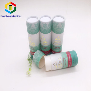 <span class=keywords><strong>tubos</strong></span> bálsamo labial de contenedor de cartón <span class=keywords><strong>Kraft</strong></span> vacío cosmético de embalaje pequeño blanco paquete Postal de tubo de papel - Product Image 1