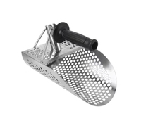 Pelle à sable Epsilon Pelle à sable dorée Outils durables en acier inoxydable 304/Pelle à sable pour la détection des métaux