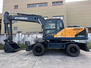 Excavadora Hyundai 210W-9 Usada de Corea, 21 Toneladas, Excavadora de Segunda Mano Hyundai 210W-9 en Venta - Product Image 1