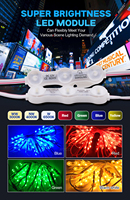 Module de bande LED SMD2835 professionnel 1,2W IP68 DC12V 170 pour lettres 3D profondes de 60-180 cm / Boîtes lumineuses / Certifié CE 7 ans