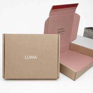 Cajas de Cartón Corrugado Kraft Personalizadas para Embalaje de Computadoras, Materiales Reciclados, Cierre Magnético, Envío por Correo - Product Image 1
