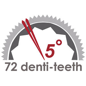 Trinquete Ergonómico Fervi con Cabeza Resistente a la Suciedad, 72 Dientes, 5 Grados, Acero al Cromo Vanadio, Grado Industrial - Product Image 3