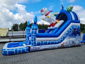 Scivolo gonfiabile con piscina-<span class=keywords><strong>orso</strong></span> polare scivolo gonfiabile giocattolo gioco per bambini adulti (CE,EN14960 e EN71 approvato) - Product Image 3