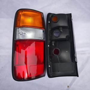 עבור 92-97 קרקע סיירת lc80 חדש 12v הוביל זנב אור הרכבה ברור עדשה הבלם אדום עמיד ABS חומר אביזר רכב - Product Image 3