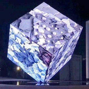 P2.5 p3.91 Máy nghe nhạc quảng cáo thông minh LED Magic <span class=keywords><strong>Cube</strong></span> 5 hình dạng màn hình biểu tượng dấu hiệu biển quảng cáo LED <span class=keywords><strong>Cube</strong></span> hiển thị - Product Image 5