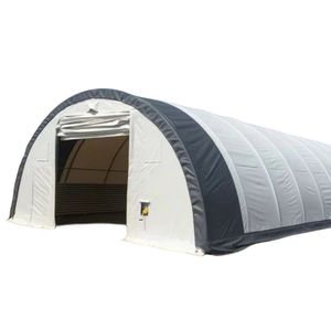 Abri de stockage robuste 40x20m pour entrepôt agricole, hangar galvanisé en PVC à double treillis, tente de protection pour conteneurs - Product Image 5