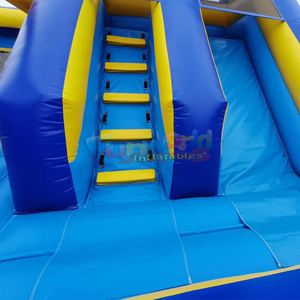 Château gonflable géant de qualité commerciale pour enfants avec toboggan intégré - Product Image 6