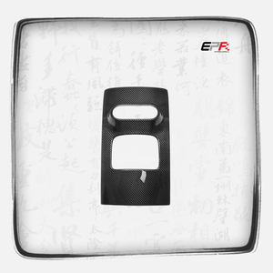 Cache de protection du port USB de la console arrière en carbone préimprégné OEM, compatible uniquement avec les Ioniq 5 22-25 standard, pièces intérieures pour véhicules électriques - Product Image 1
