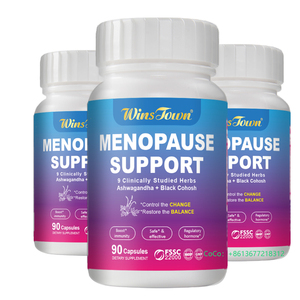 Equilibrio ormonale all'ingrosso per uso alimentare capsula per la menopausa clinicamente studiata erbe Ashwagandha nero Cohosh pillole - Product Image 1