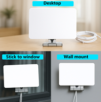 Antenne panneau directionnelle ultra large bande 4G 5G NR 600-6000 MHz à gain élevé pour montage mural extérieur, compatible WiFi, IoT, LoRa (prise mâle)