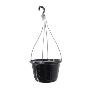 Huazhiai Durable Plastic Hooks Flower Plant Hanging Nursery Pot Planter