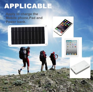 Promoción de Fábrica: Paneles Solares Portátiles Mini de 6w 6v 10w 15w para Camping, Senderismo y Actividades al Aire Libre, Resistentes al Agua - Product Image 3