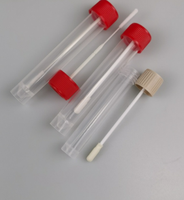 Vente en gros d'écouvillon en plastique jetable Tube d'échantillonnage pour animaux de compagnie pour les propriétaires d'animaux