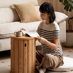Solid Wood Stackable <b>Stool</b> Oak Living Room Home <b>Stool</b> <b>Ottoman</b> Adult Use - Product Image 1
