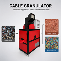 Machine à granuler le fil de cuivre, grande capacité 500 kg/h, électrique, automatique, pour le recyclage des métaux, granulés de cuivre pour câbles de rebut