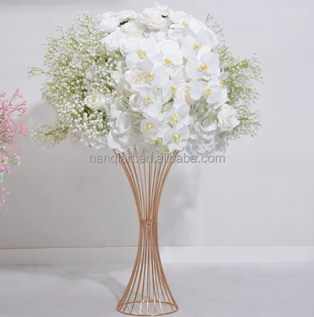 Outdoor Landscaping Wedding Decoration Artificial Plant Flowers Wedding Table Centerpiece Decoration Ornament Hydrangea Flowers