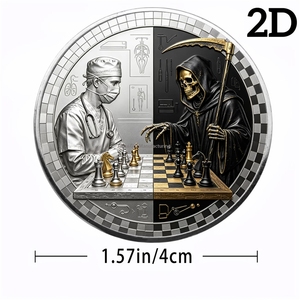 Fabricante Profesional de Monedas Conmemorativas 2D Personalizadas y Monedas de Metal 3D Personalizadas para Celebraciones de Aniversario Corporativo - Product Image 4
