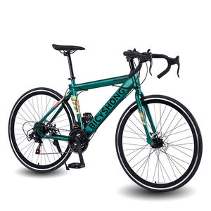 Vélo de course tout-terrain ShengHong pour adultes, cadre en alliage d'aluminium 700c, 21 vitesses, fourche à suspension, frein à disque complet - Product Image 3