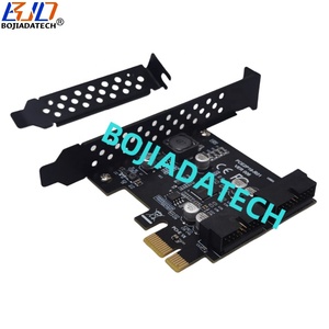 4 Portas 5Gbps USB 3.0 Tipo-A Conector para <span class=keywords><strong>PCI</strong></span> Express <span class=keywords><strong>PCI</strong></span>-E 1X Adaptador de Expansão Riser <span class=keywords><strong>Card</strong></span> Com Cabo de Dados - Product Image 2