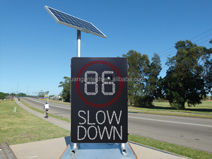<strong>Traffic</strong> Meeting Outdoor Full matrix Display LED Variable Speed Limit Sign Raider Speed Sign - Product Image 2