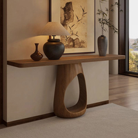 Table d'entrée en bois massif chinoise, décoration de luxe pour la maison neuve, convertible en meuble de rangement pour couloir, entrée, salon