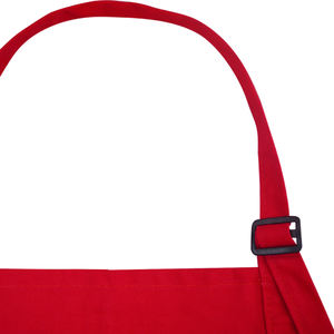 Custom Logo Red Apron Good Quality Colorful Cotton Kitchen Apron for <strong>Adults</strong> Sleeveless BBQ Chef <strong>Bib</strong> for Cleaning Use Apron - Product Image 6