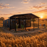 Maison conteneur pliable Jiezhu à double aile extensible, espace de vie épaissi et respirant pour dortoir et usage domestique