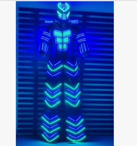 <span class=keywords><strong>Costume</strong></span> de robot sur échasses à LED changeant de couleur, <span class=keywords><strong>costume</strong></span> de marcheur sur échasses lumineux pour événements et spectacles de carnaval - Product Image 3