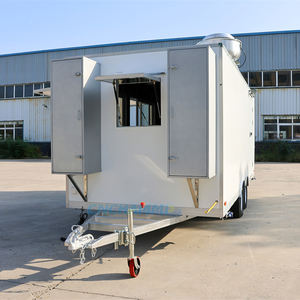 รถขายอาหารเคลื่อนที่ รถพ่วงจัดเลี้ยงอาหารเคลื่อนที่ พร้อมอุปกรณ์ครบครัน รถขายเบียร์ ไอศกรีม กาแฟกลางแจ้ง รถพ่วงขายอาหารพร้อมอุปกรณ์ครบครัน - Product Image 4