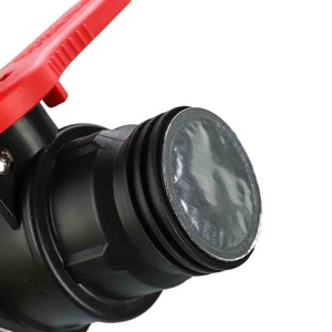 Vanne à boisseau sphérique à filetage grossier 62/75 mm vers sortie filetage grossier 60 mm pour connecteur de citerne IBC, vanne de raccordement pour réservoir IBC, adaptateur de réservoir d'eau usée IBC - Product Image 4