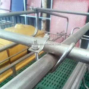 Double Farrowing <b>Crate</b> Flat <b>Pack</b> w/ Shared Legs + V-steel slat 33% space + 15% feed + 18% freight 3-in-1 for 500-sow farms - Product Image 2