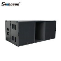 Subwoofer Activo de Alta Calidad KA28, Sistema de Sonido con Altavoz de Bajos Doble de 18 Pulgadas